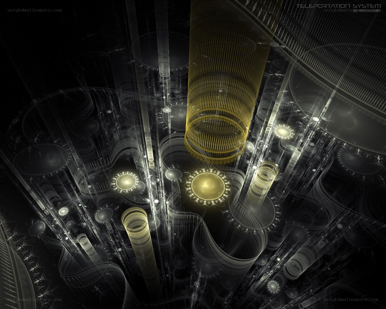 Fractal teleportation system