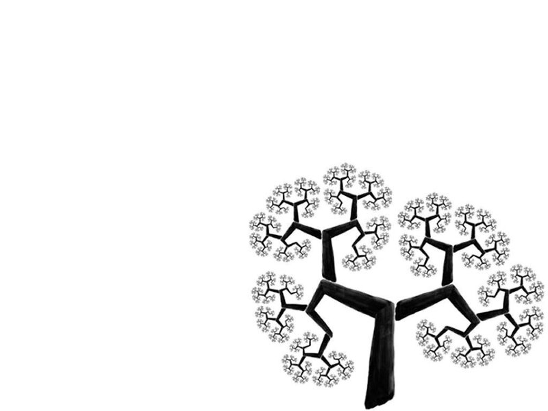 fractal tree design