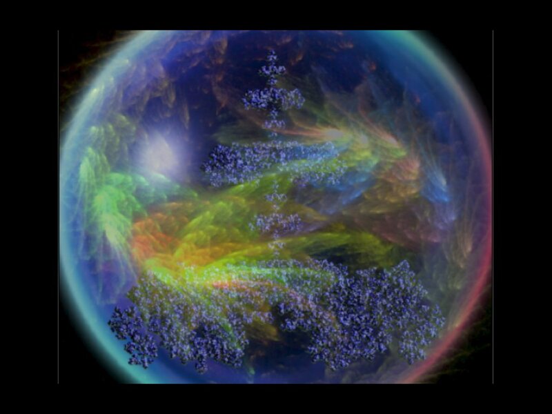 Fractal Tree in Sphere