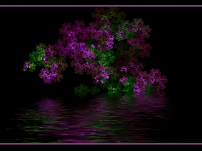 Fractal Tree in Water