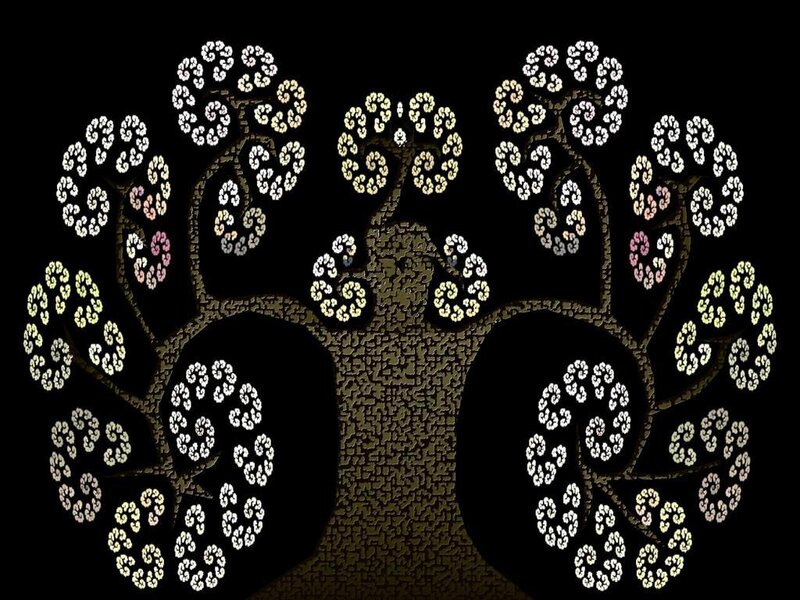 fractal tree of life