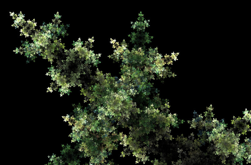 fractal tree pattern