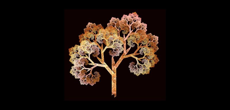 Fractal Tree Structure — Brown