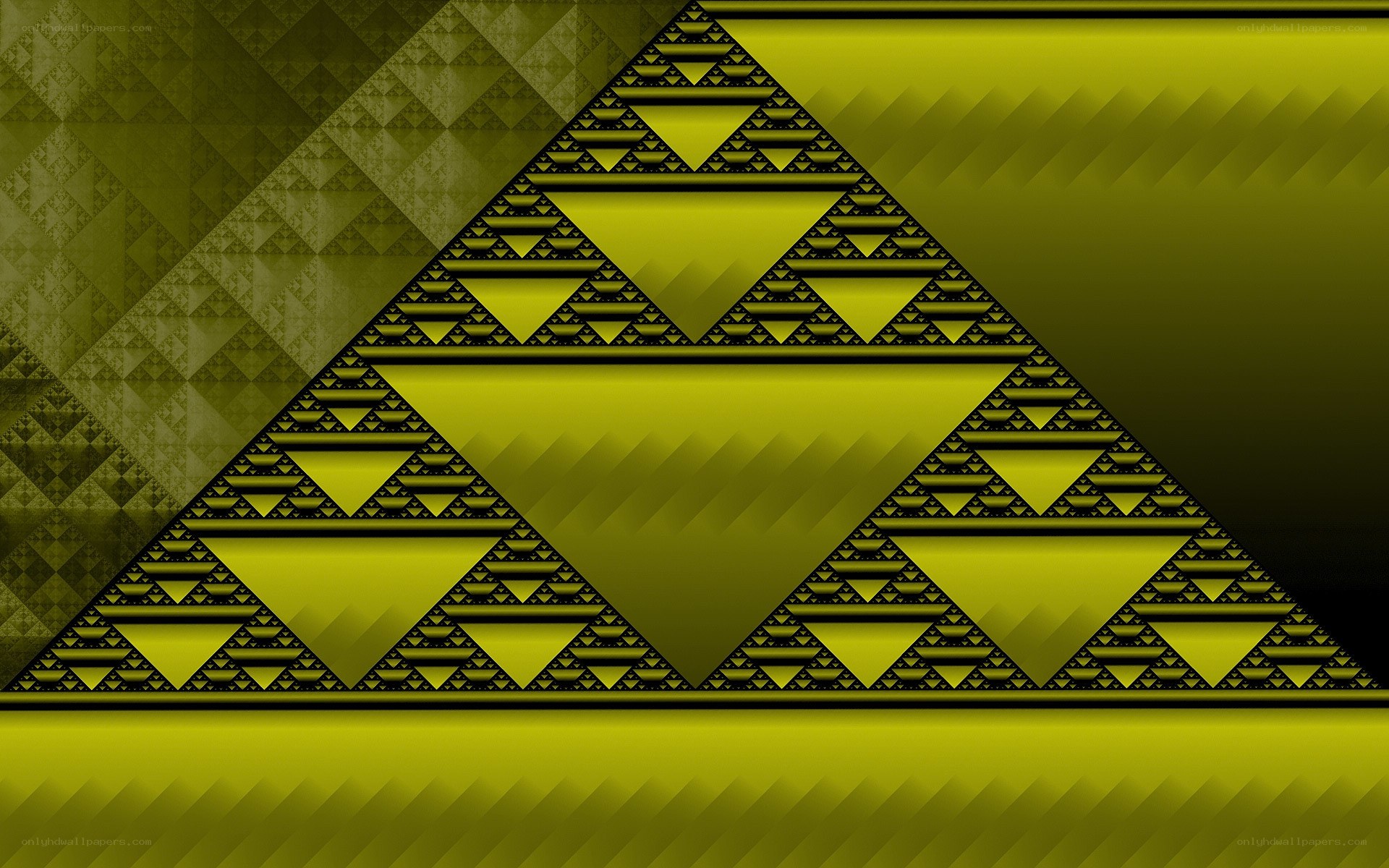 Fractal Triangle Pattern