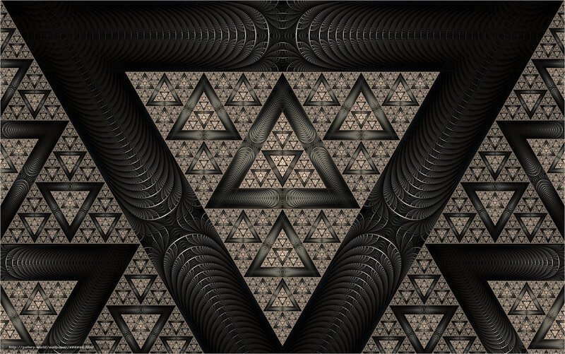 Fractal Triangle Pattern
