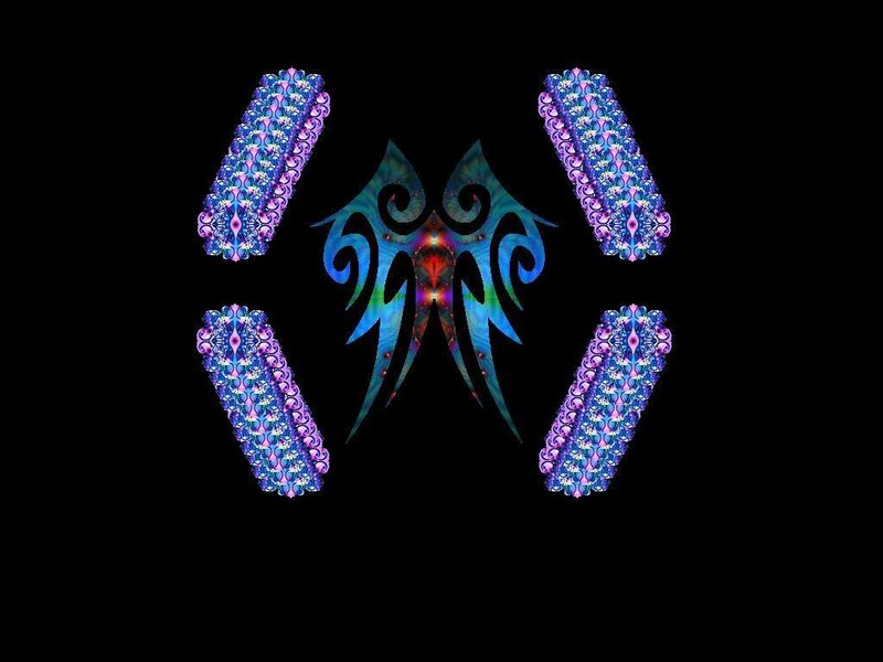 fractal tribal design