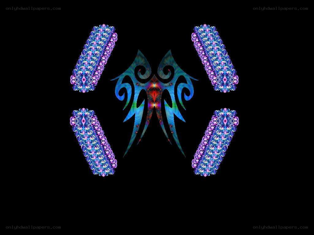 fractal tribal design