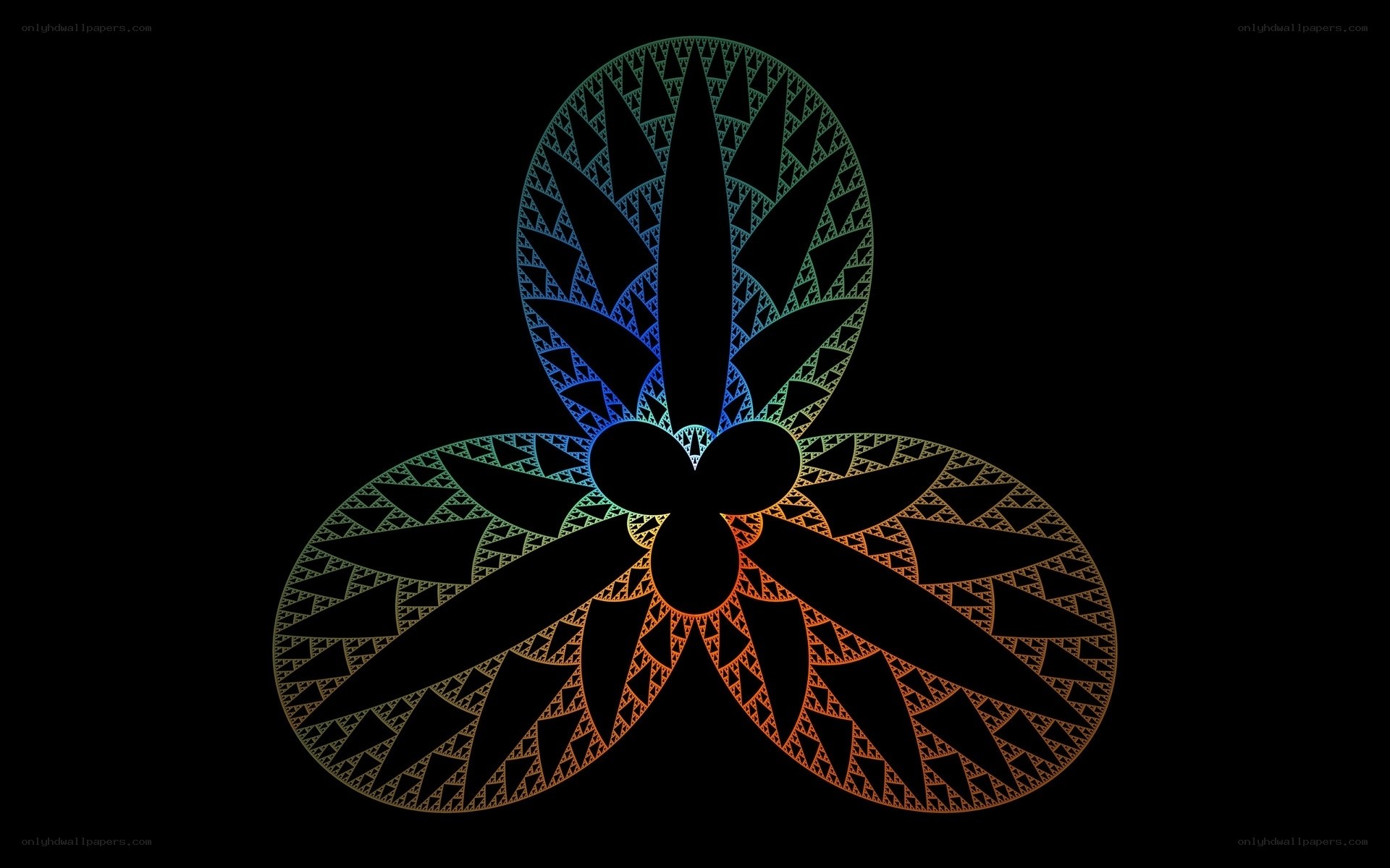 Fractal trinity design