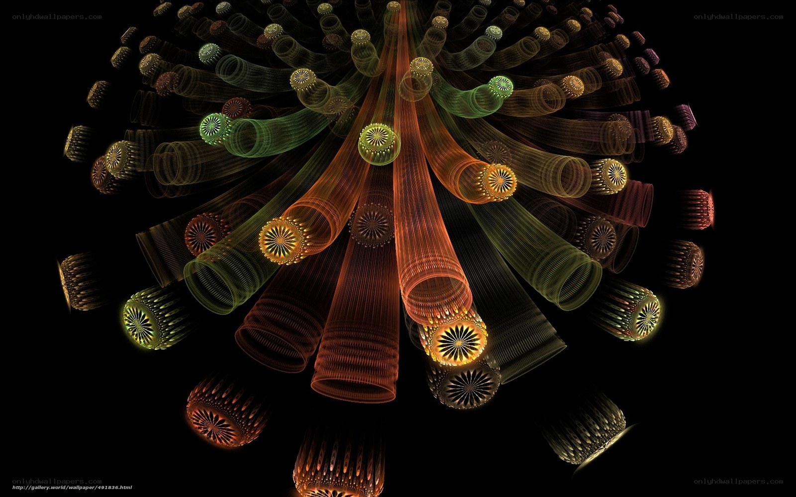 Fractal Tubular Explosion