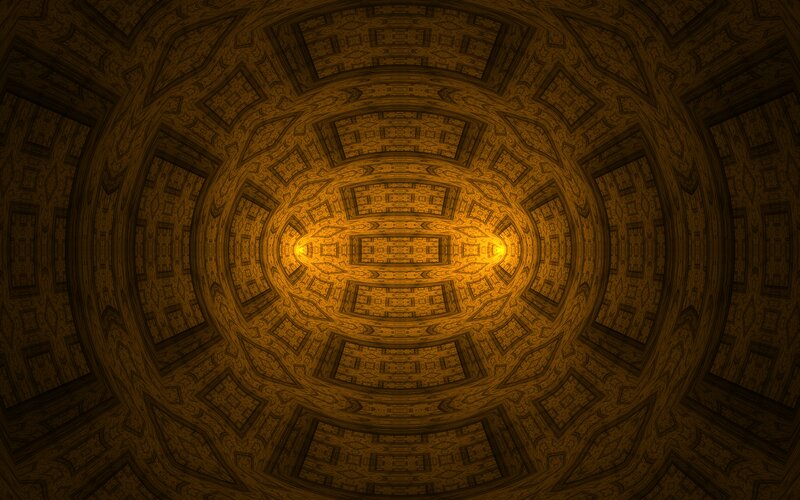 Fractal Tunnel Ceiling