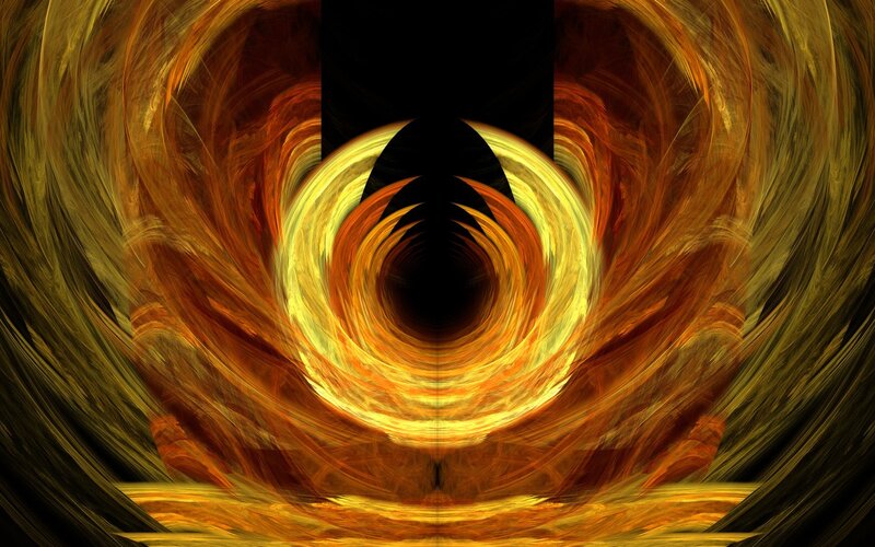 fractal tunnel of fire
