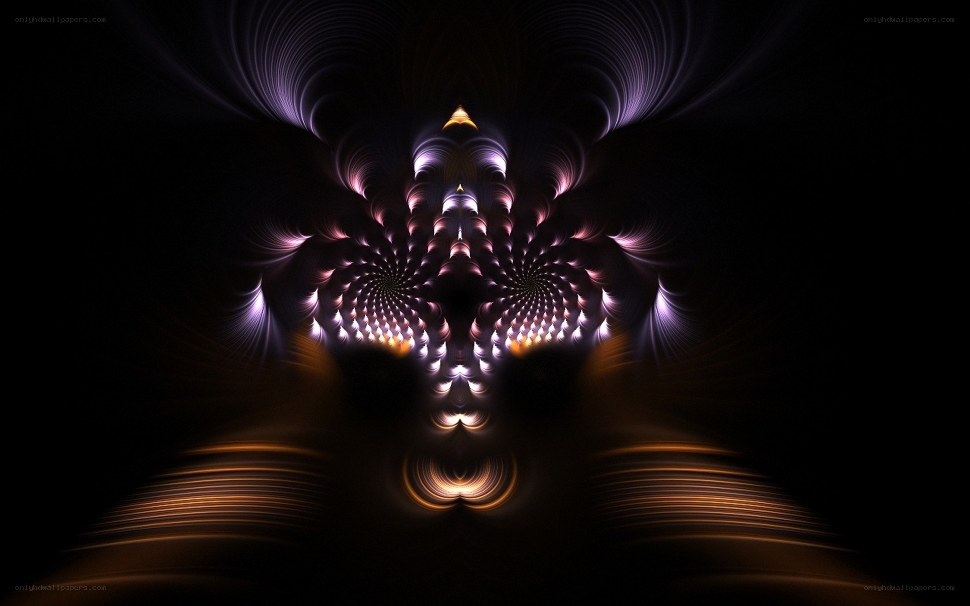 fractal tunnel of light
