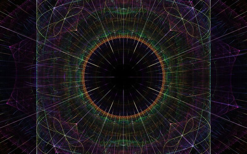 Fractal tunnel visualization
