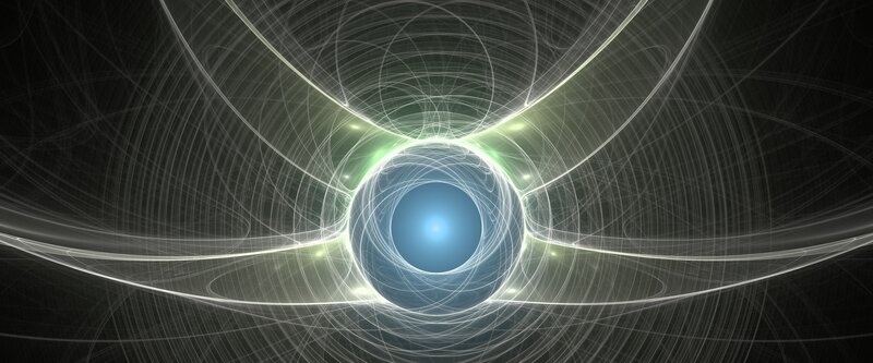 Fractal Tunnel with Blue Center