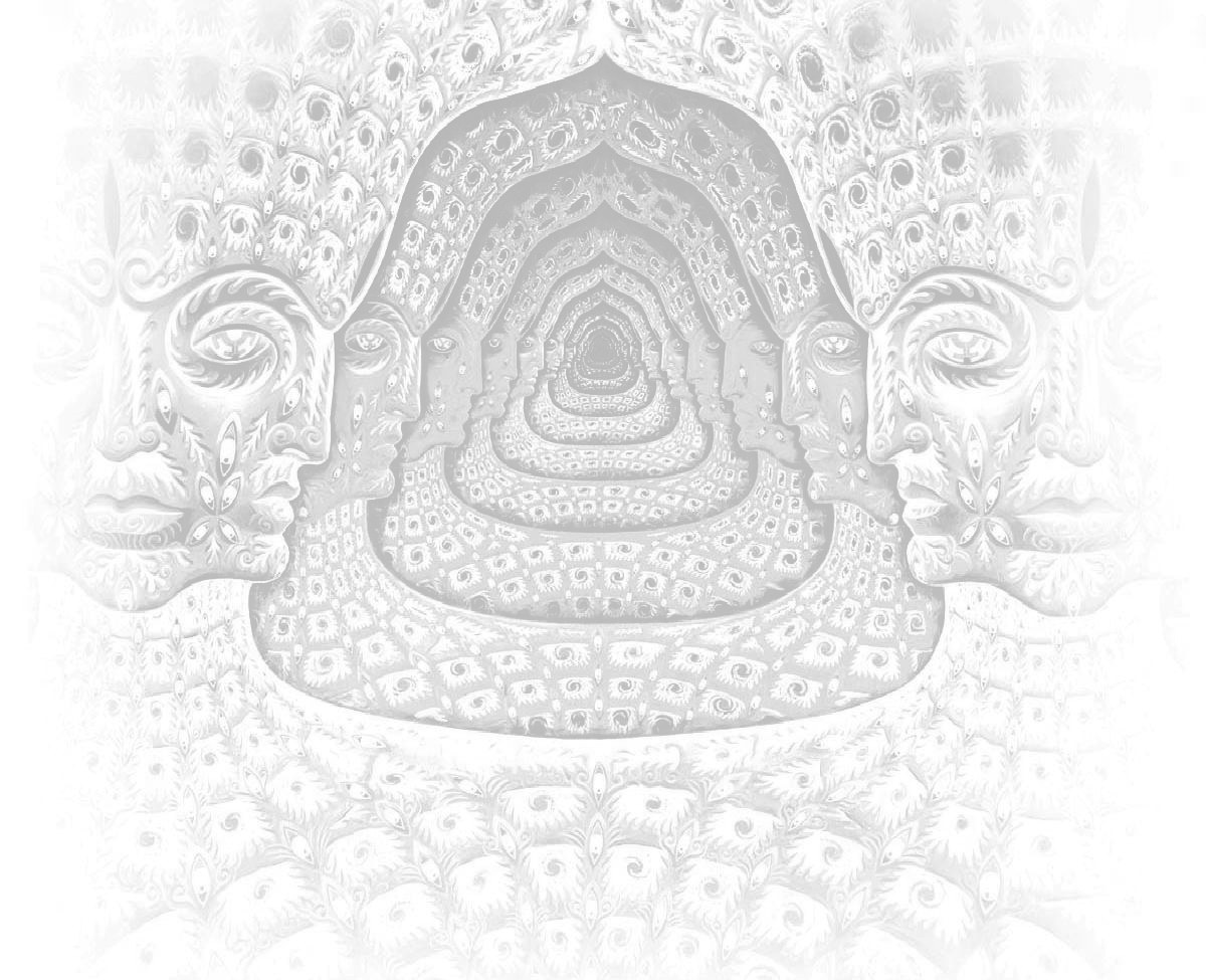 fractal tunnel with faces