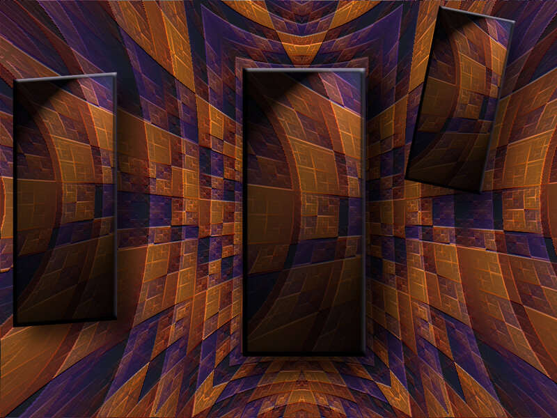 Fractal Tunnel with Panels