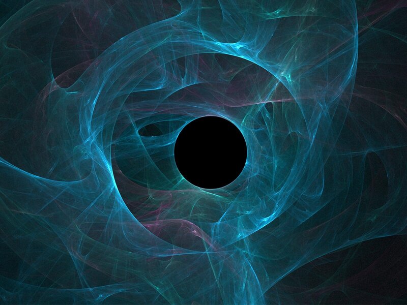 fractal vortex with central void