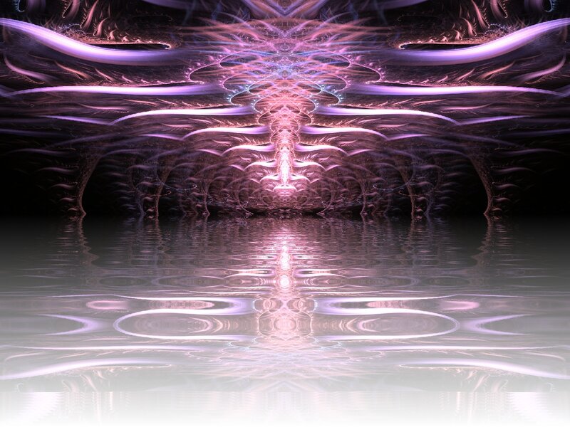 fractal water reflection