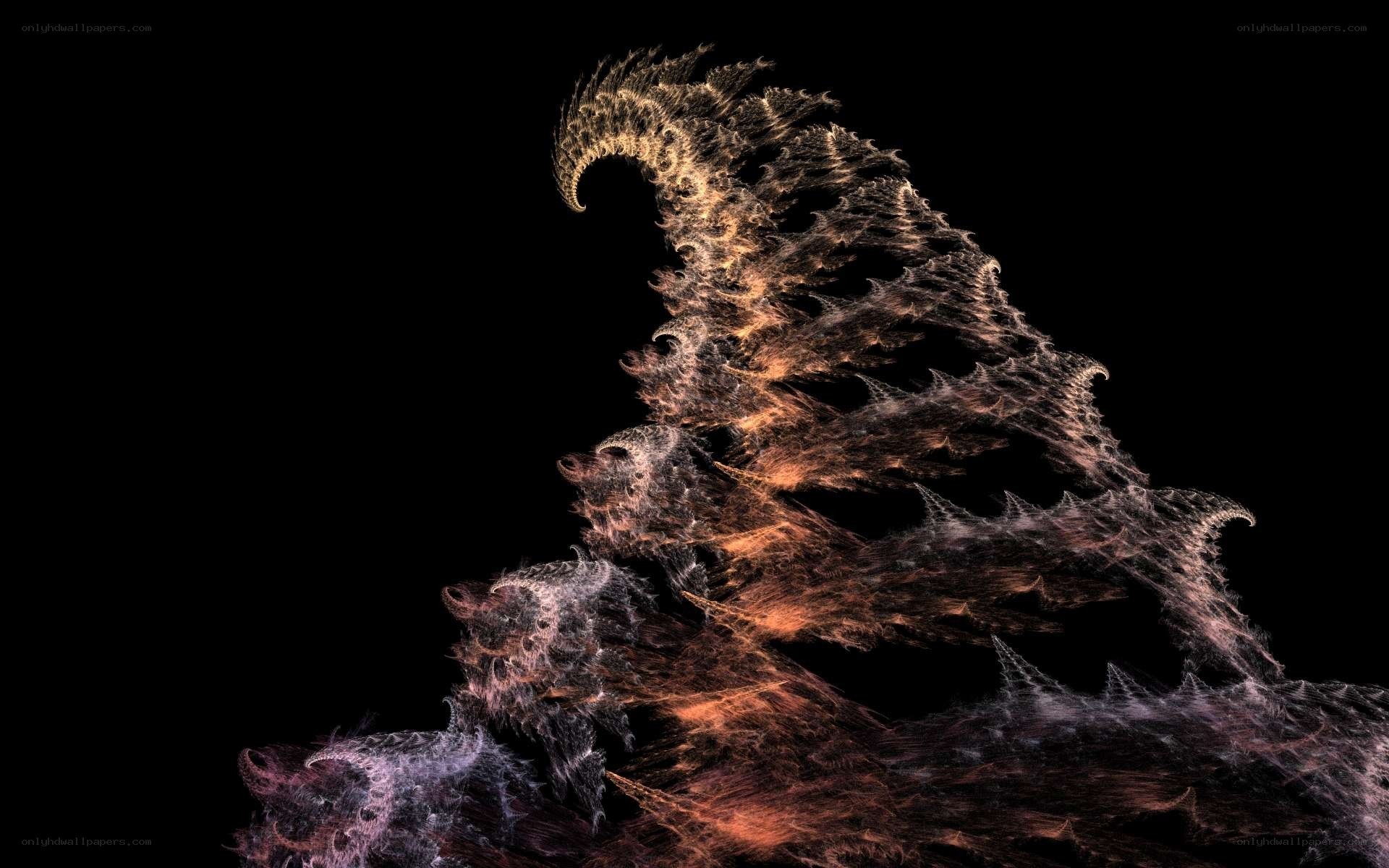 Fractal wave formation