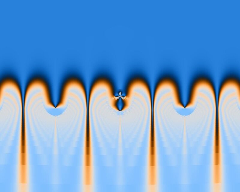 Fractal wave pattern