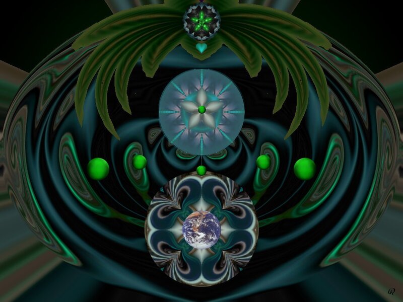 Fractal with Earth