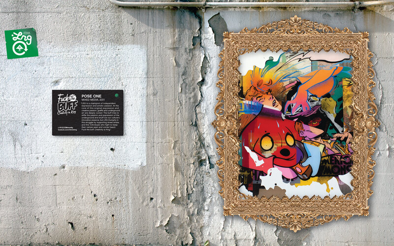 Framed Artwork on Wall