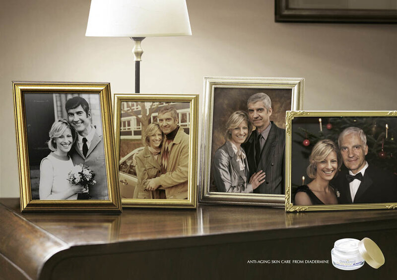 Framed Photos on Table
