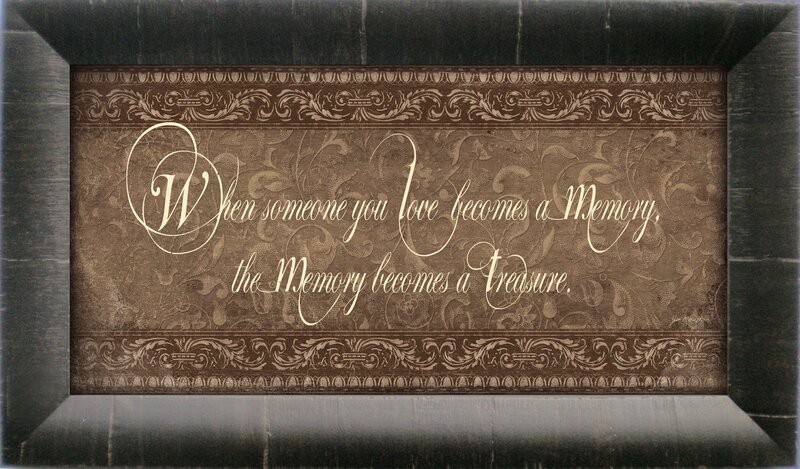 Framed Quote Art
