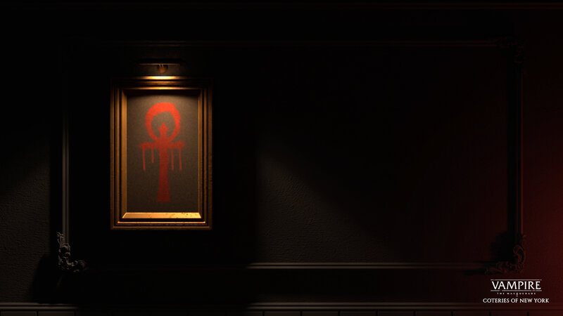 Framed Red Symbol