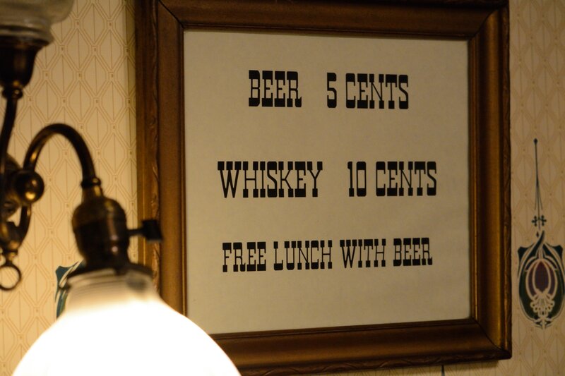 Framed Sign on Wall