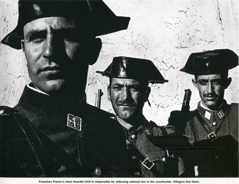 Franco's Guardia Civil officers