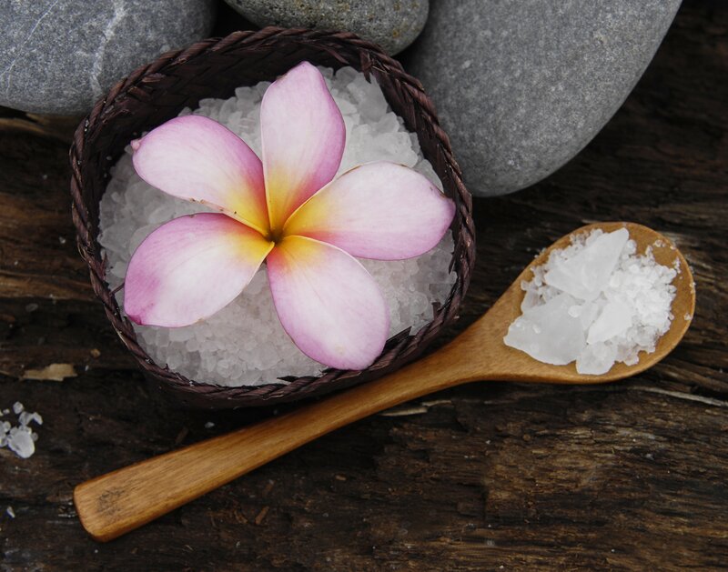 Frangipani Flower in Salt
