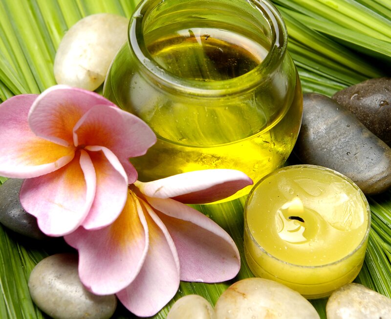 Frangipani Flower with Oil