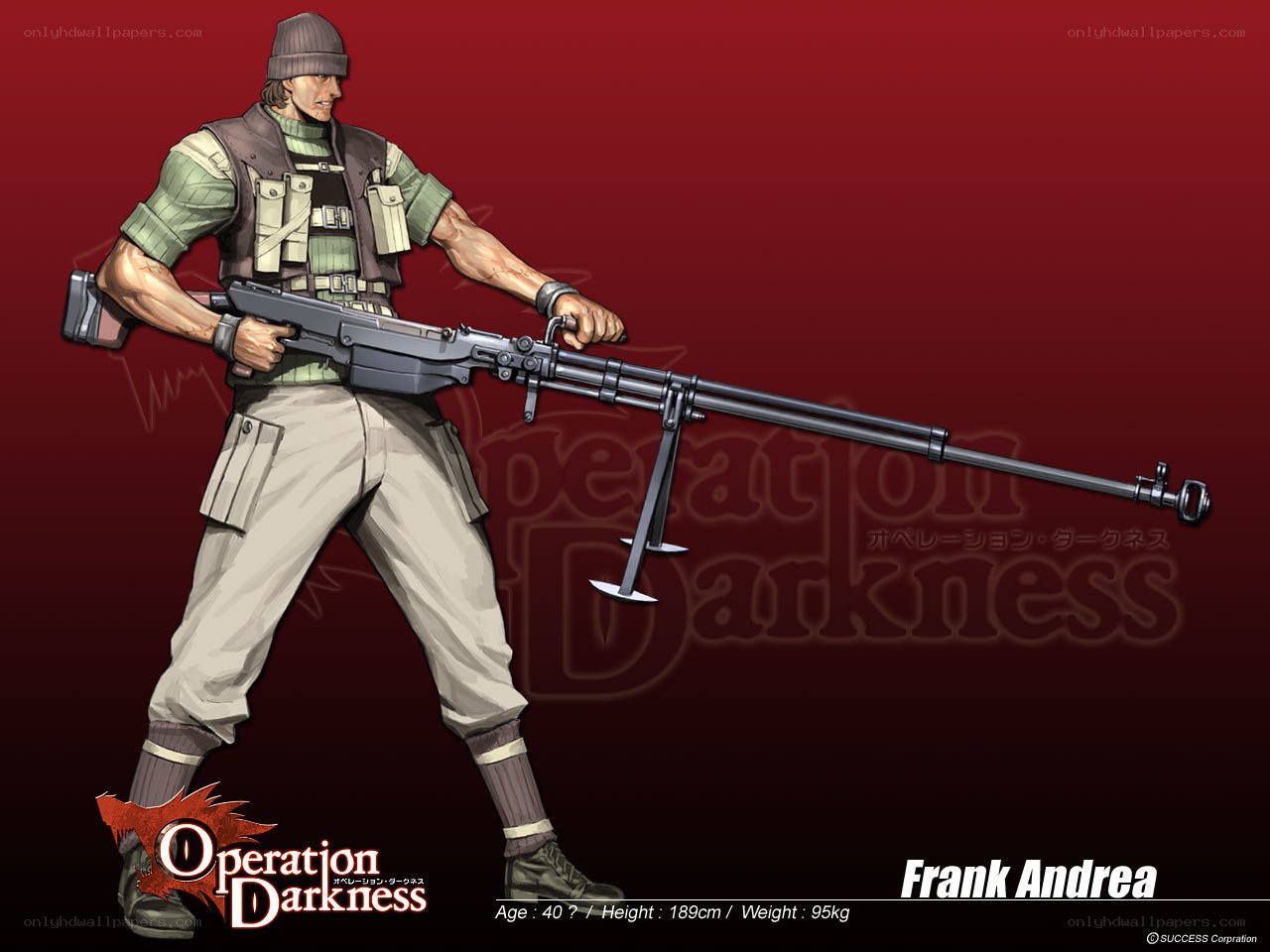 Frank Andrea character art