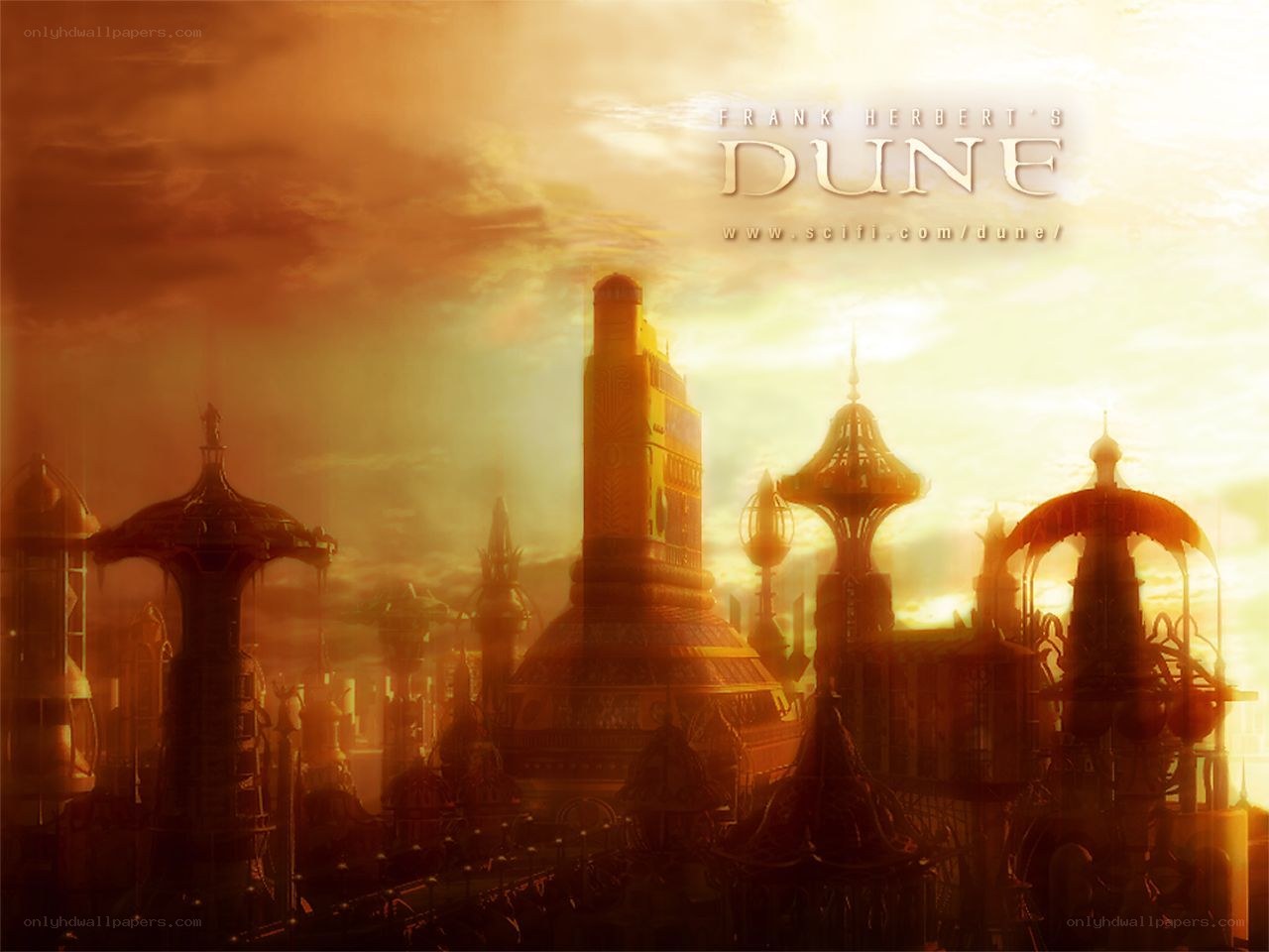 Frank Herbert's Dune cityscape