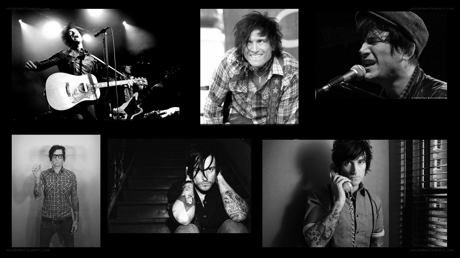 Frank Iero in various photos