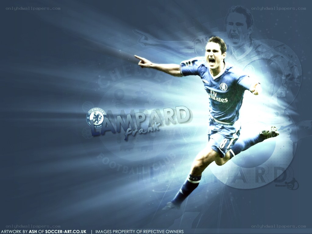 Frank Lampard celebrating