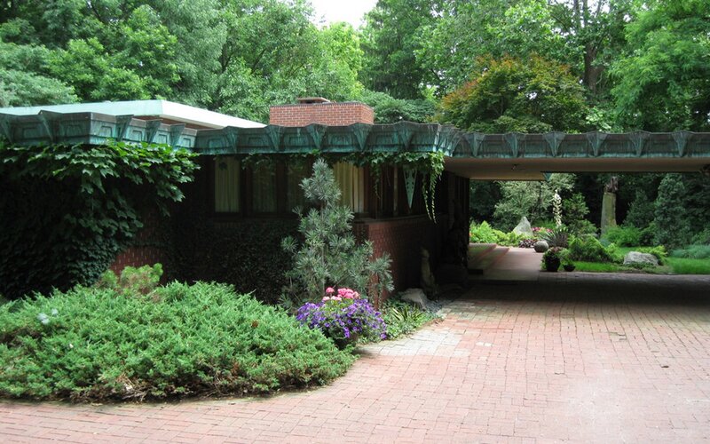 Frank Lloyd Wright House — Green