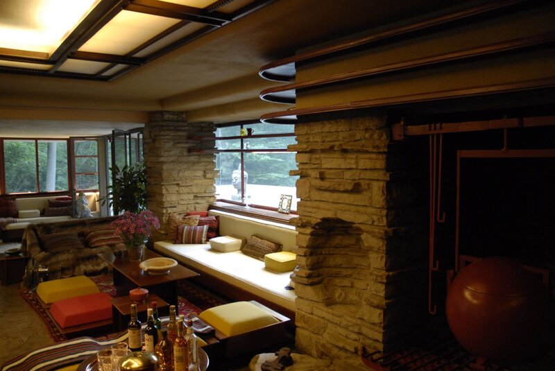 Frank Lloyd Wright living room