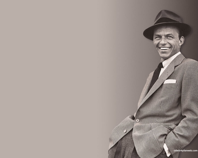 Frank Sinatra in a suit
