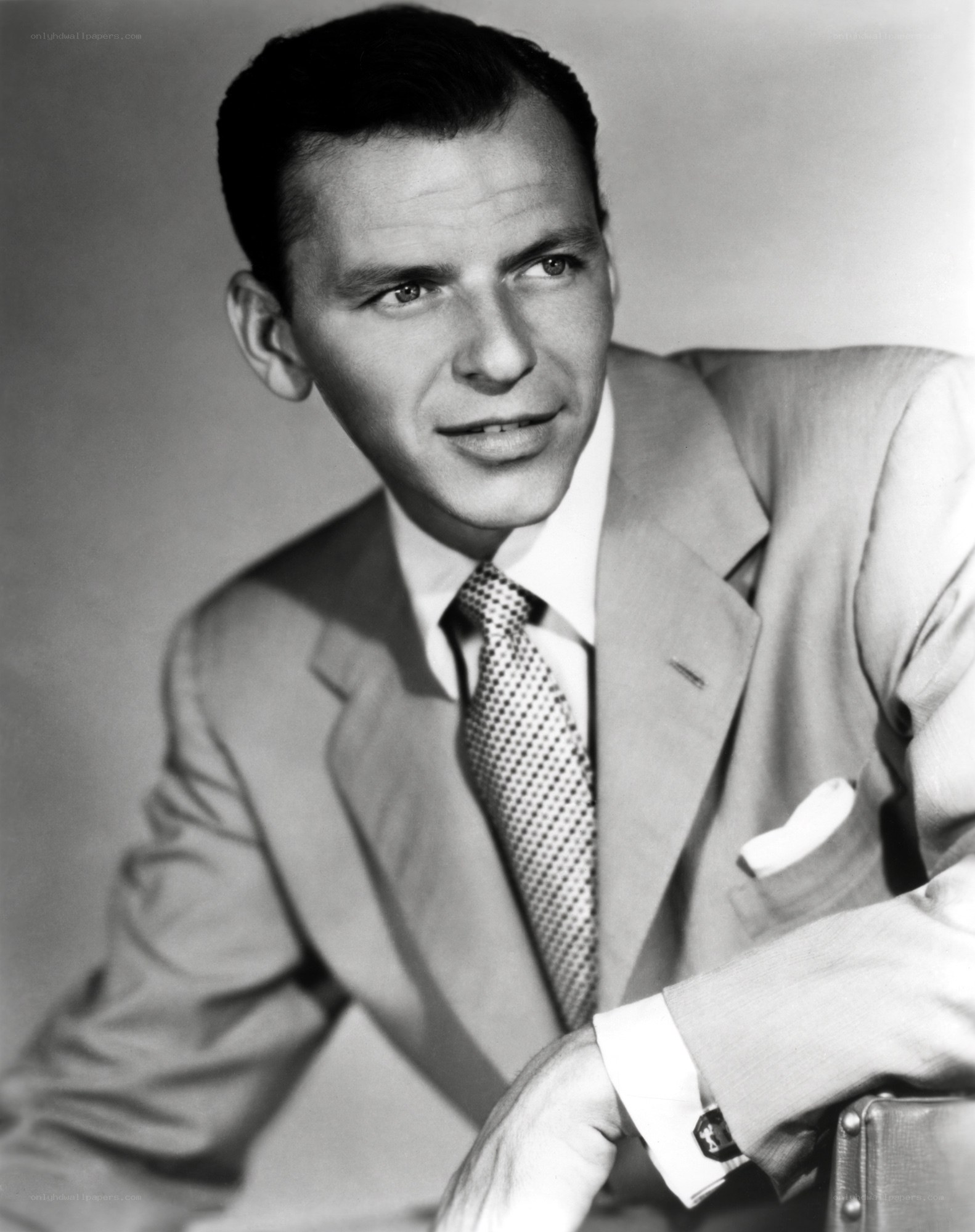 Frank Sinatra in a suit