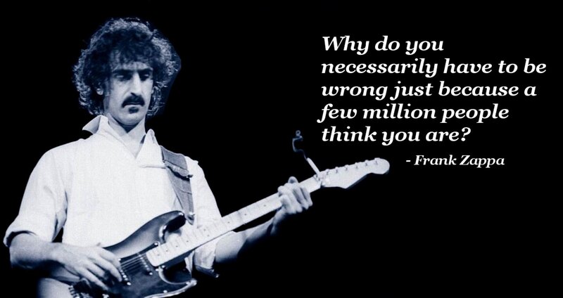 Frank Zappa guitar quote