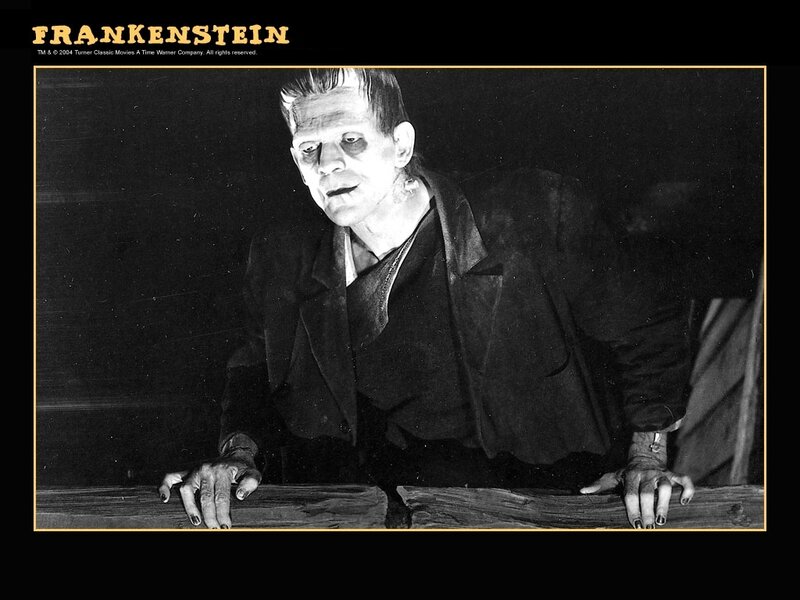 Frankenstein monster from classic film