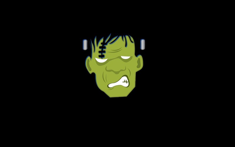 Frankenstein monster head