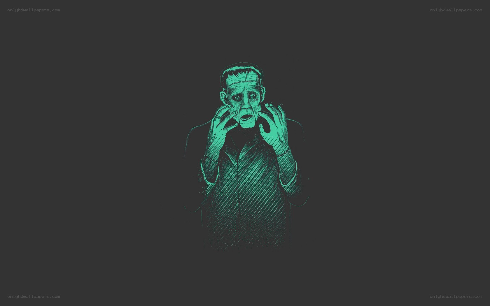 Frankenstein monster illustration