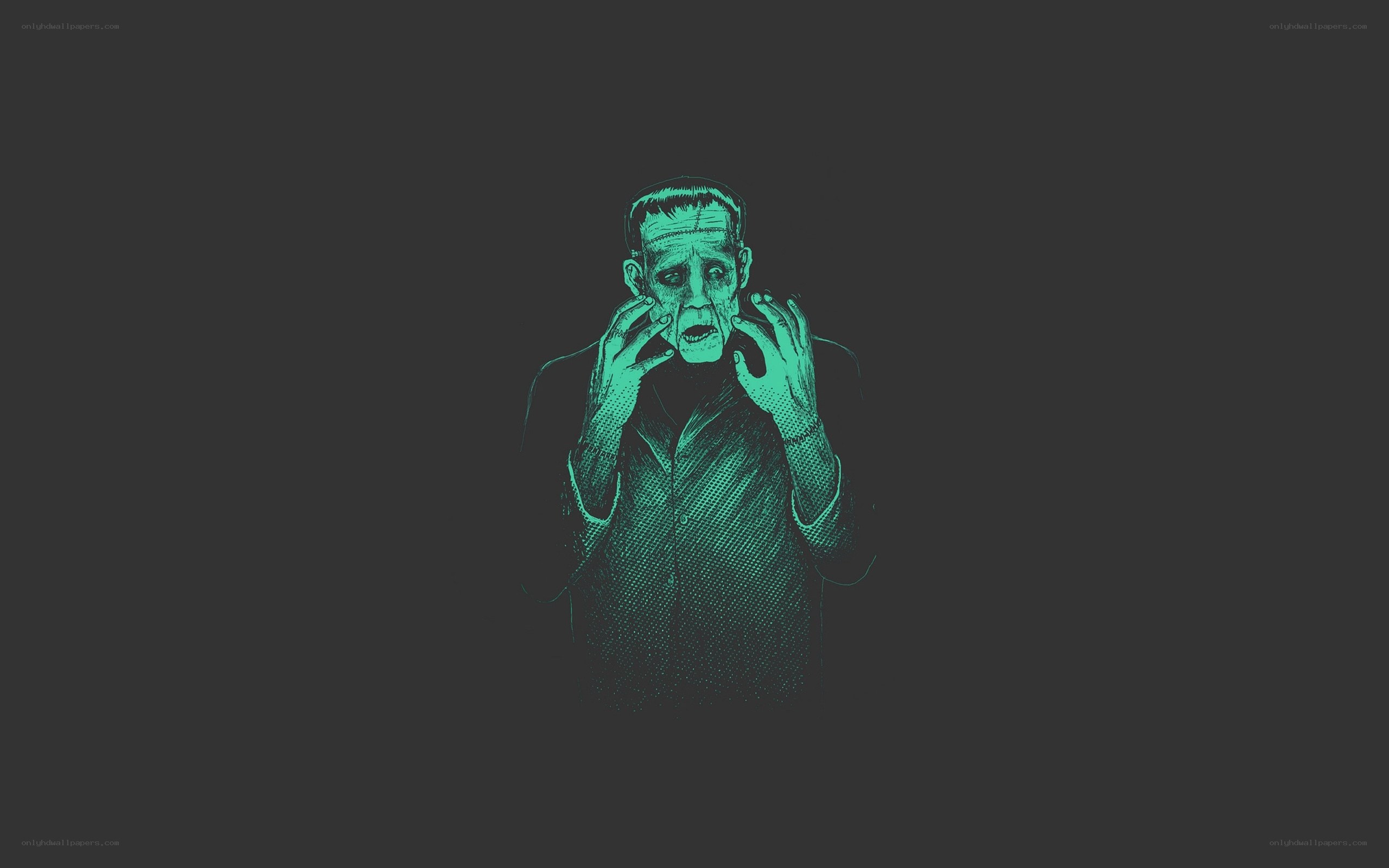 Frankenstein monster illustration