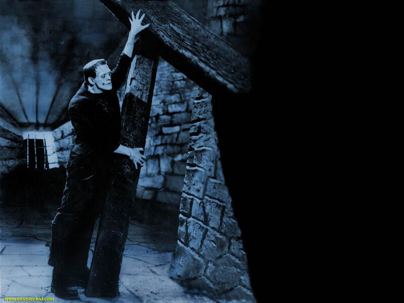 Frankenstein monster in dungeon