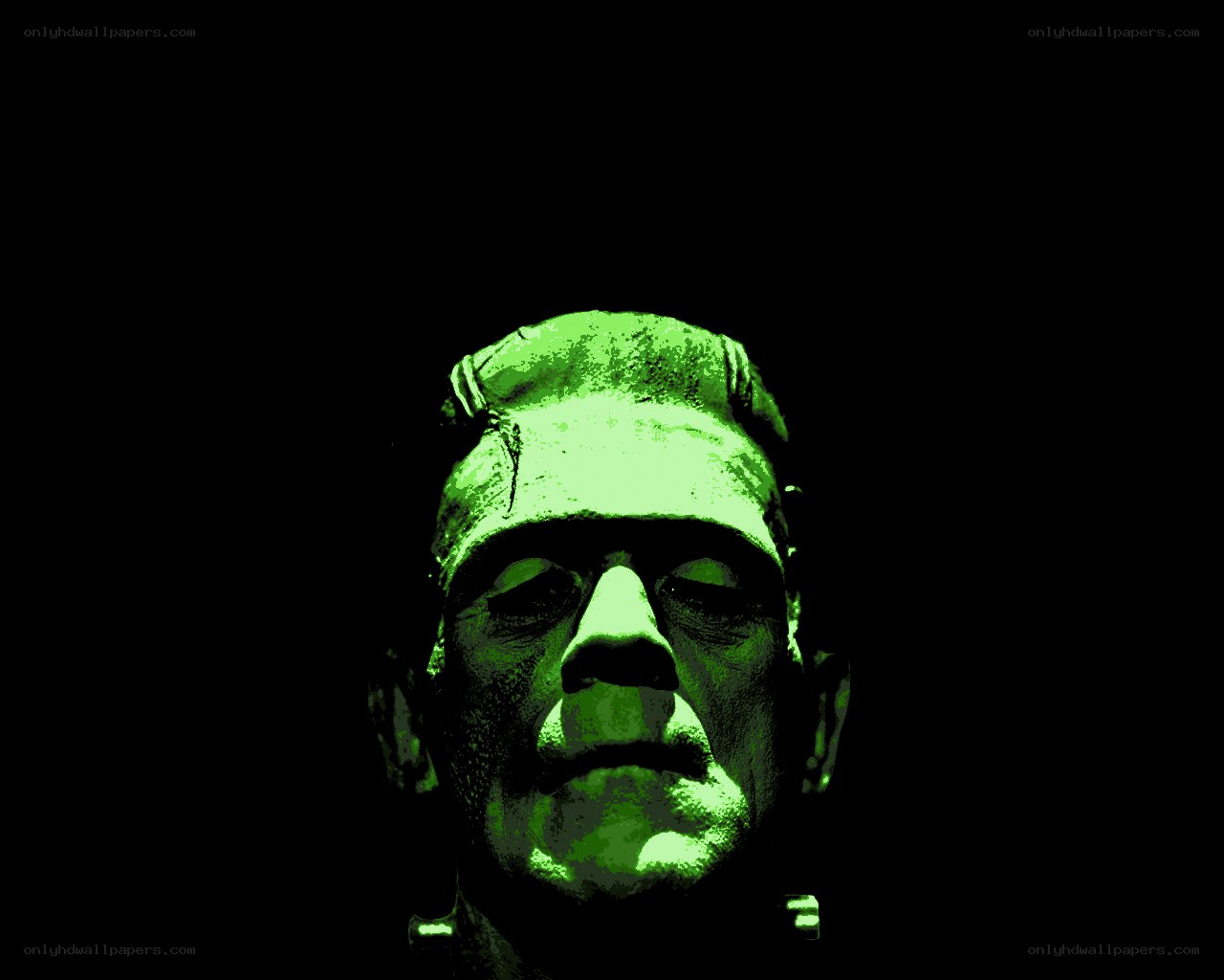 Frankenstein monster portrait