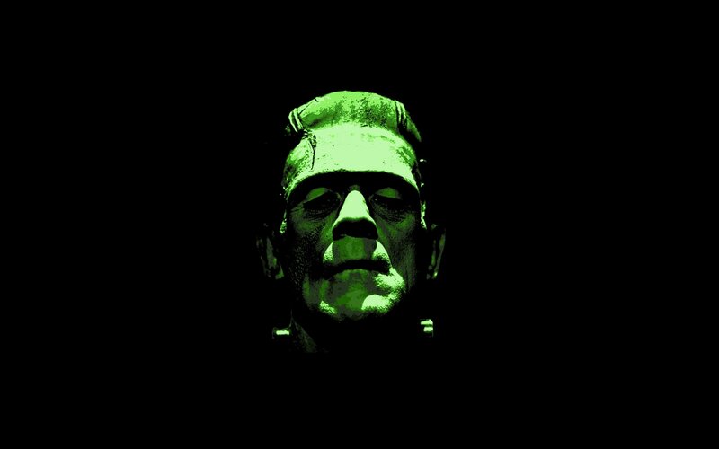 Frankenstein monster portrait