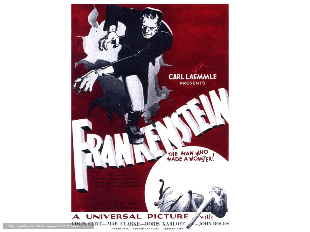 Frankenstein movie poster